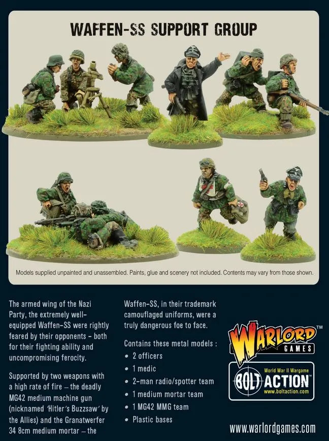 Waffen-SS Support Group-Warlord Games-Radaddel