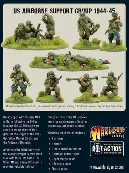 US Airborne Support Group (1944-45)-Warlord Games-Radaddel