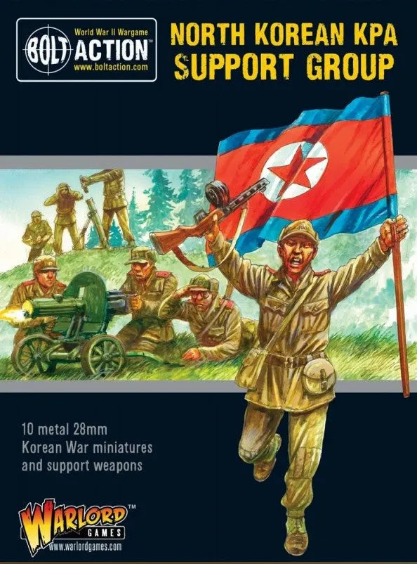 North Korean KPA Support Group-Warlord Games-Radaddel