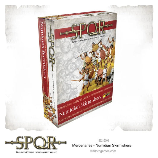 SPQR: Mercenaries Numidian Skirmishers-Warlord Games-Radaddel