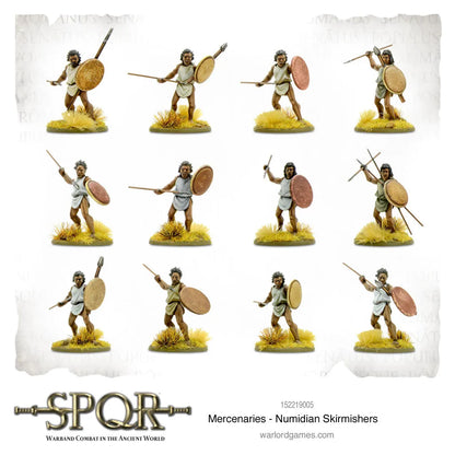SPQR: Mercenaries Numidian Skirmishers-Warlord Games-Radaddel
