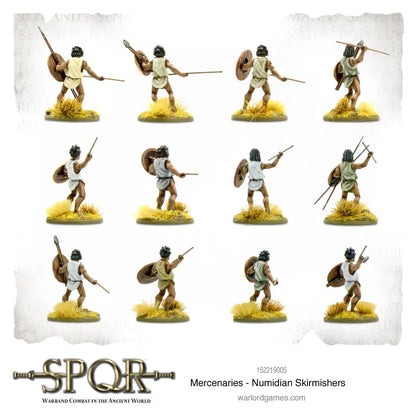 SPQR: Mercenaries Numidian Skirmishers-Warlord Games-Radaddel