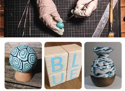 Milliput Modelliermasse Turquoise Blue-Milliput-Radaddel
