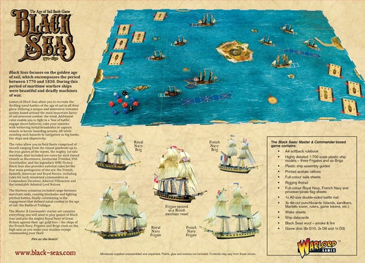Black Seas: Master & Commander Starter Set (englisch)-Warlord Games-Radaddel