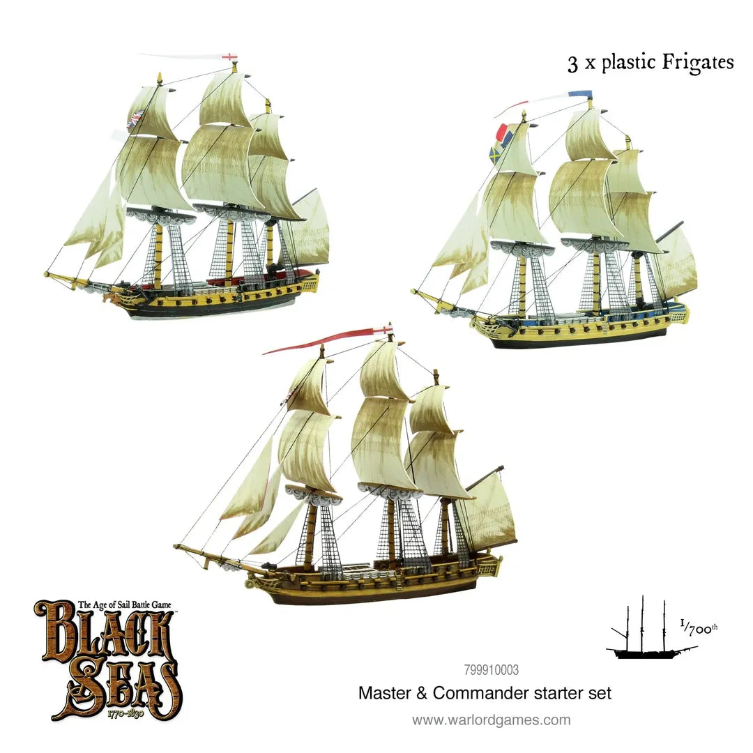 Black Seas: Master & Commander Starter Set (englisch)-Warlord Games-Radaddel