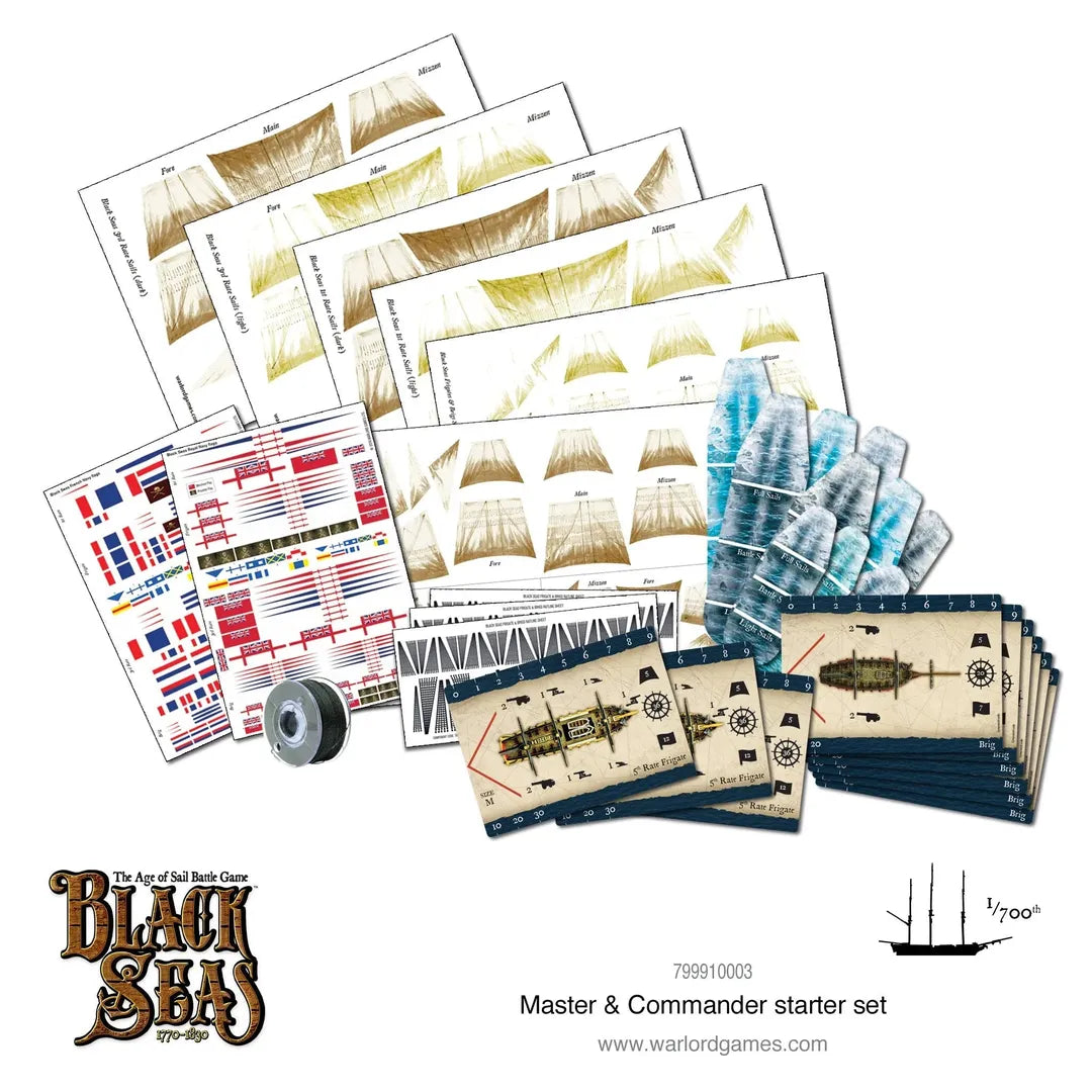 Black Seas: Master & Commander Starter Set (englisch)-Warlord Games-Radaddel