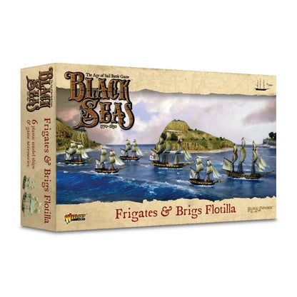 Black Seas Frigates & Brigs Flotilla (1770-1830)-Warlord Games-Radaddel