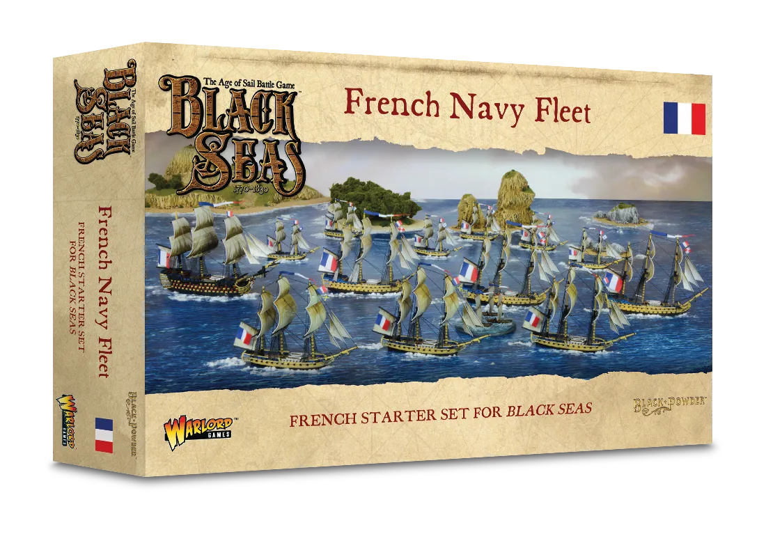 French Navy Fleet (1770-1830)-Warlord Games-Radaddel