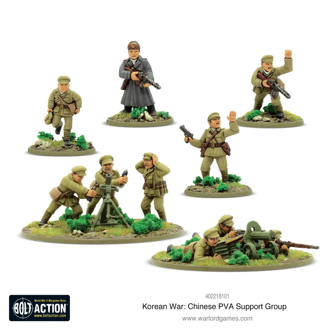 Korean War: Chinese PVA Support Group-Warlord Games-Radaddel