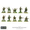 Korean War: British Infantry Section (summer)-Warlord Games-Radaddel