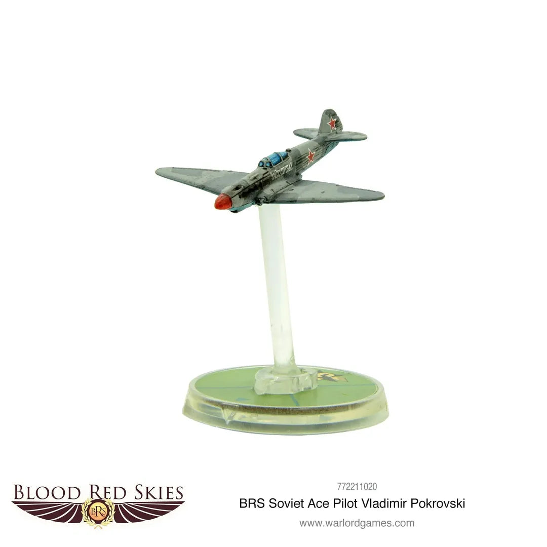 Yakolev Yak-1b Ace: Vladimir Pokrovsky-Warlord Games-Radaddel