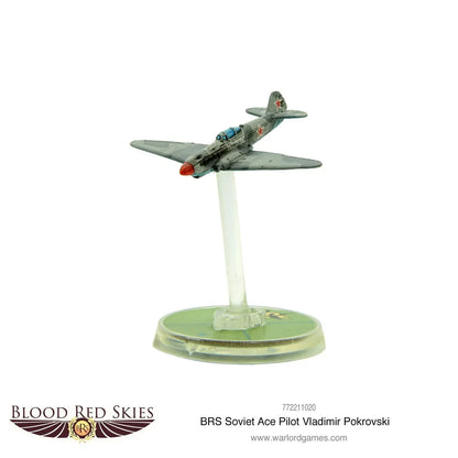 Yakolev Yak-1b Ace: Vladimir Pokrovsky-Warlord Games-Radaddel