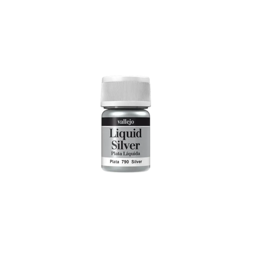 Model Color Silber (Silver) 35 ml (790)-Vallejo-Radaddel