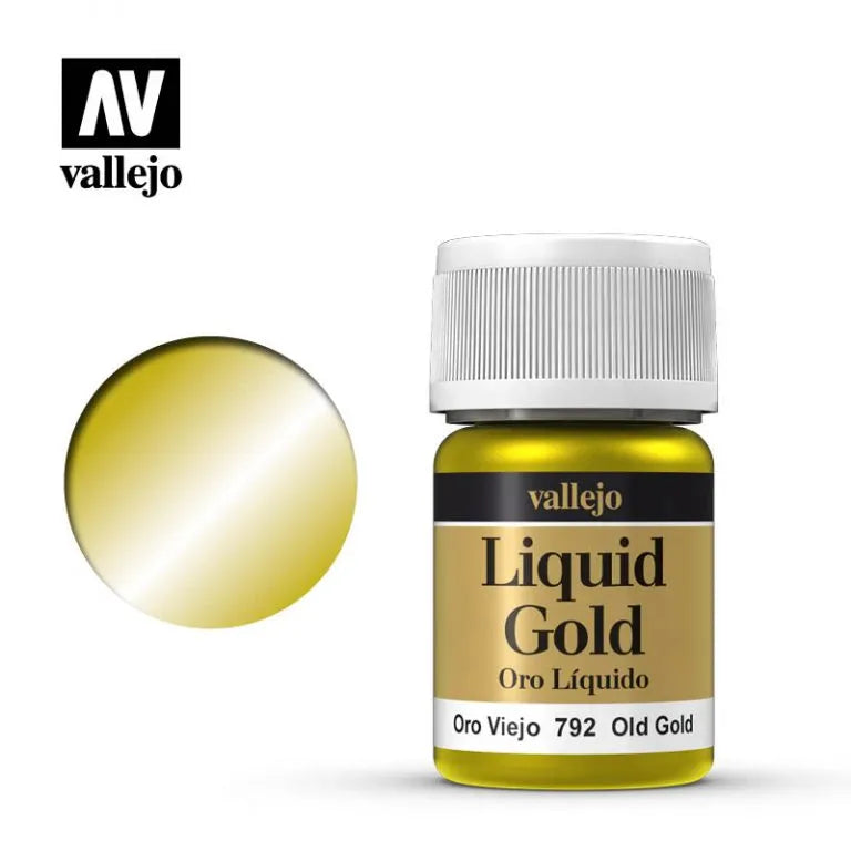 Model Color Altgold (Old Gold) 35 ml (792)-Vallejo-Radaddel