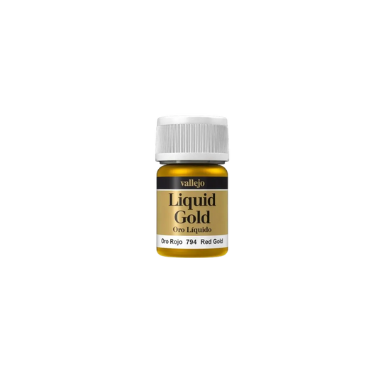 Model Color Rotgold (Red Gold) 35 ml (794)-Vallejo-Radaddel