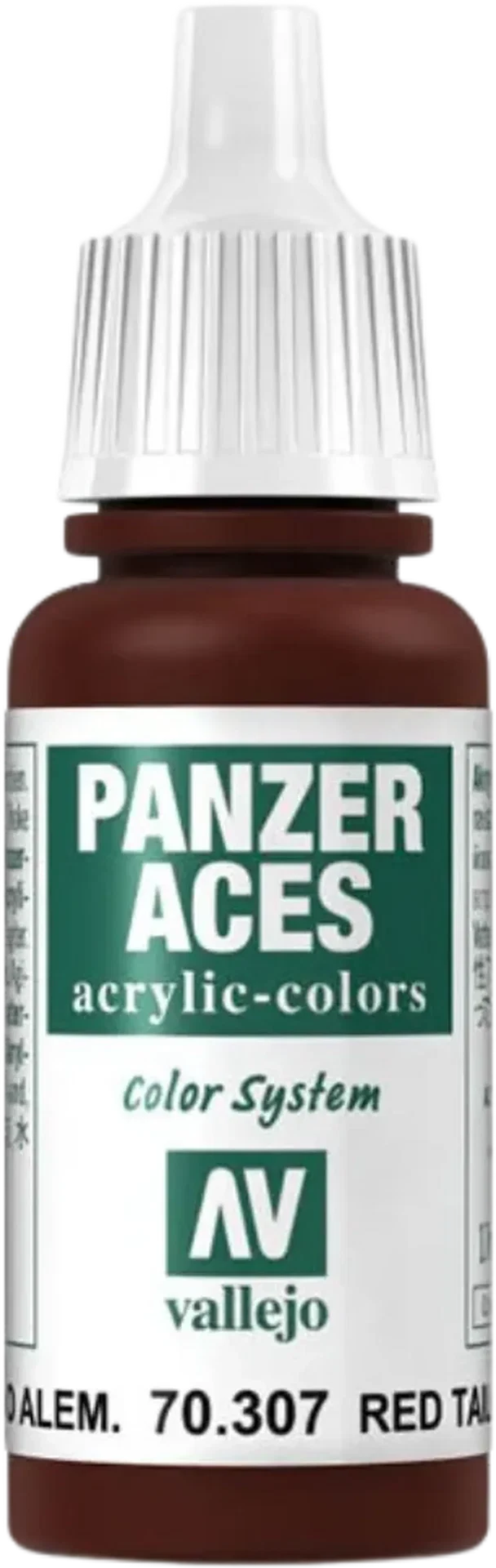 Panzer Aces 007 Red Tail Light 17 ml-Vallejo-Radaddel