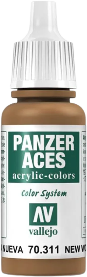 Panzer Aces 011 New Wood 17 ml-Vallejo-Radaddel
