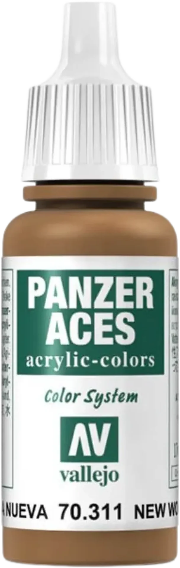 Panzer Aces 011 New Wood 17 ml-Vallejo-Radaddel