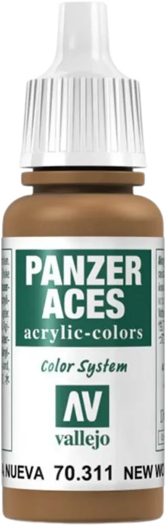Panzer Aces 011 New Wood 17 ml-Vallejo-Radaddel