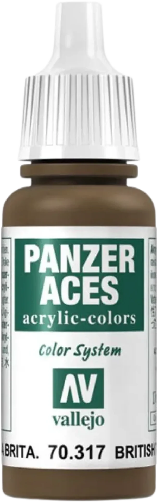Panzer Aces 017 British Tankcrew 17 ml-Vallejo-Radaddel