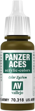 Panzer Aces 018 U.S.Army Tankcrew 17 ml-Vallejo-Radaddel