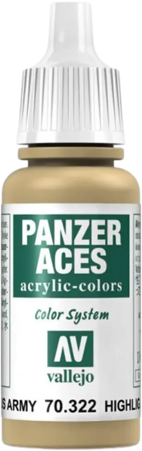 Panzer Aces 022 Highlight U.S. Tankcrew 17 ml-Vallejo-Radaddel