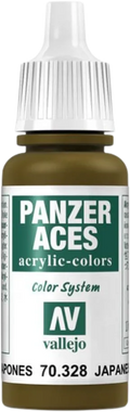 Panzer Aces 028 Japanese Tankcrew 17 ml-Vallejo-Radaddel