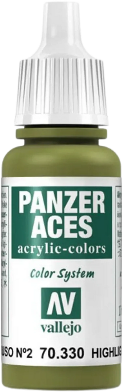 Panzer Aces 030 Highlight Russian Tankcrew II 17 ml-Vallejo-Radaddel