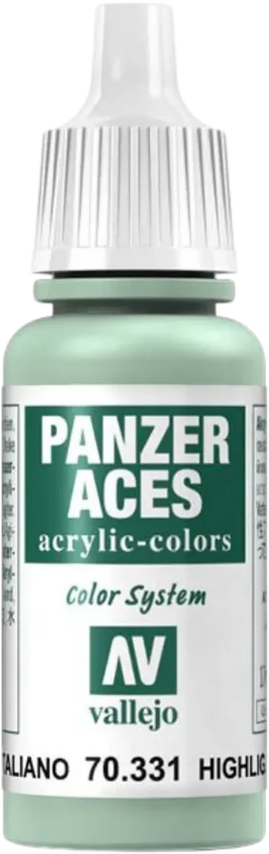 Panzer Aces 031 Highlight Italian Tankcrew 17 ml-Vallejo-Radaddel