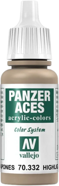 Panzer Aces 032 Highlight Japanese Tankcrew 17 ml-Vallejo-Radaddel