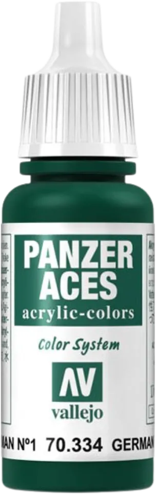 Panzer Aces 034 German Tankcrew (Feldgrau) 17 ml-Vallejo-Radaddel