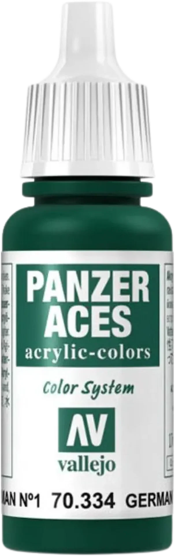 Panzer Aces 034 German Tankcrew (Feldgrau) 17 ml-Vallejo-Radaddel