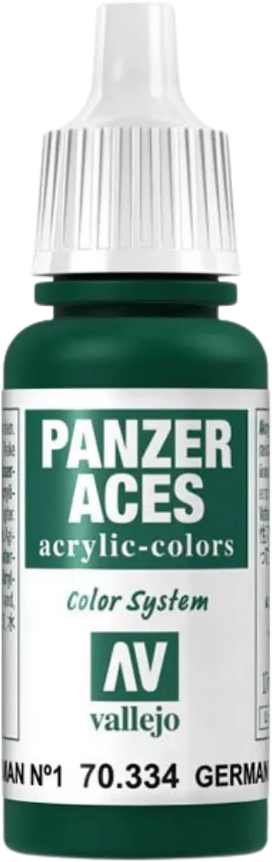 Panzer Aces 034 German Tankcrew (Feldgrau) 17 ml-Vallejo-Radaddel