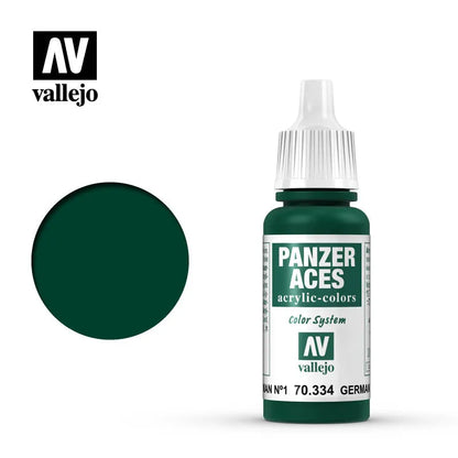 Panzer Aces 034 German Tankcrew (Feldgrau) 17 ml-Vallejo-Radaddel
