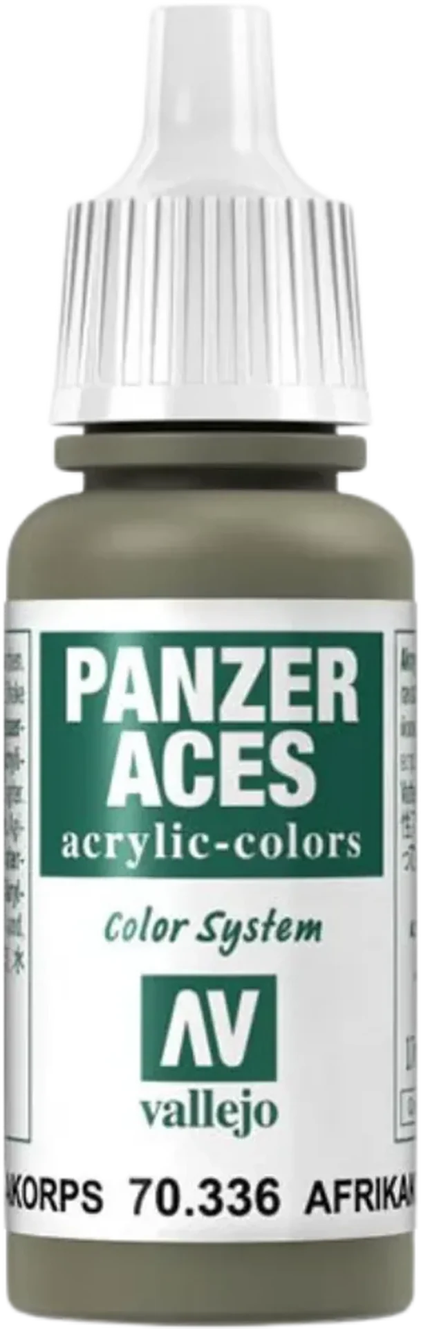 Panzer Aces 036 Afrikakorps Tankcrew 17 ml-Vallejo-Radaddel