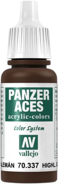 Panzer Aces 037 Highlight German (Black) 17 ml-Vallejo-Radaddel