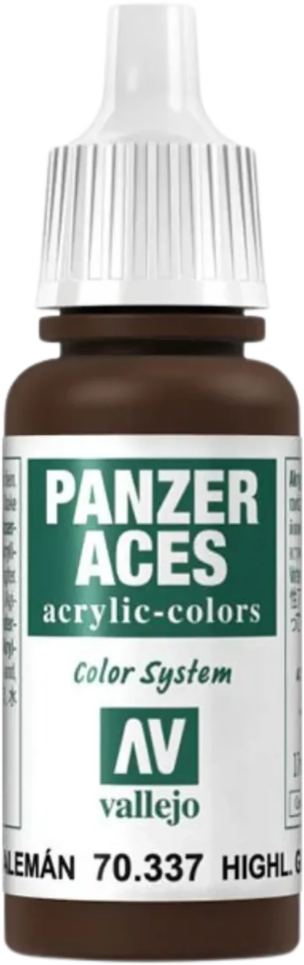 Panzer Aces 037 Highlight German (Black) 17 ml-Vallejo-Radaddel