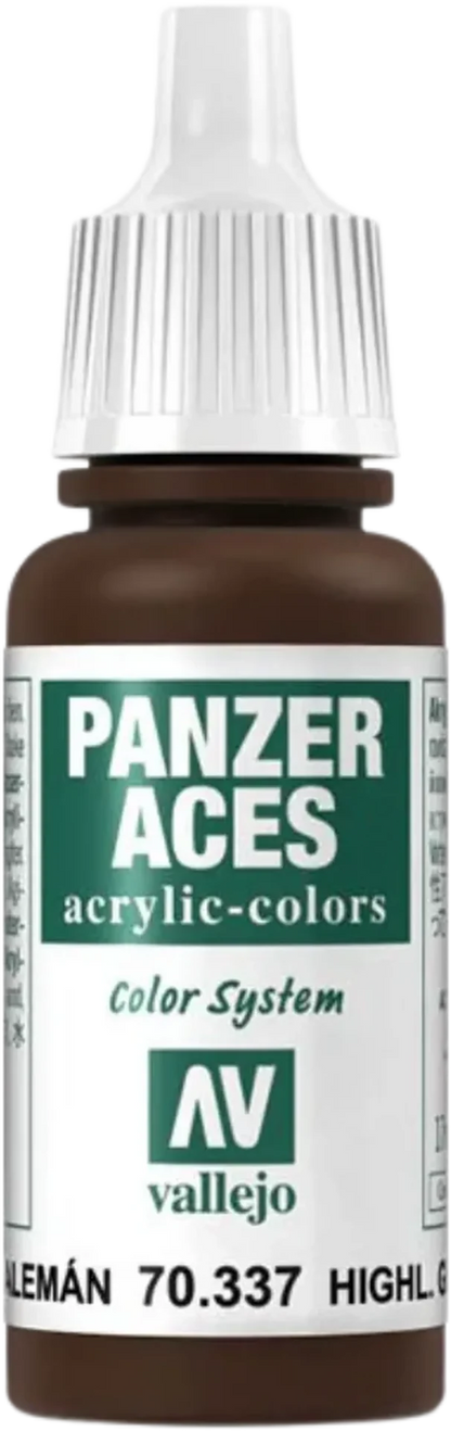 Panzer Aces 037 Highlight German (Black) 17 ml-Vallejo-Radaddel