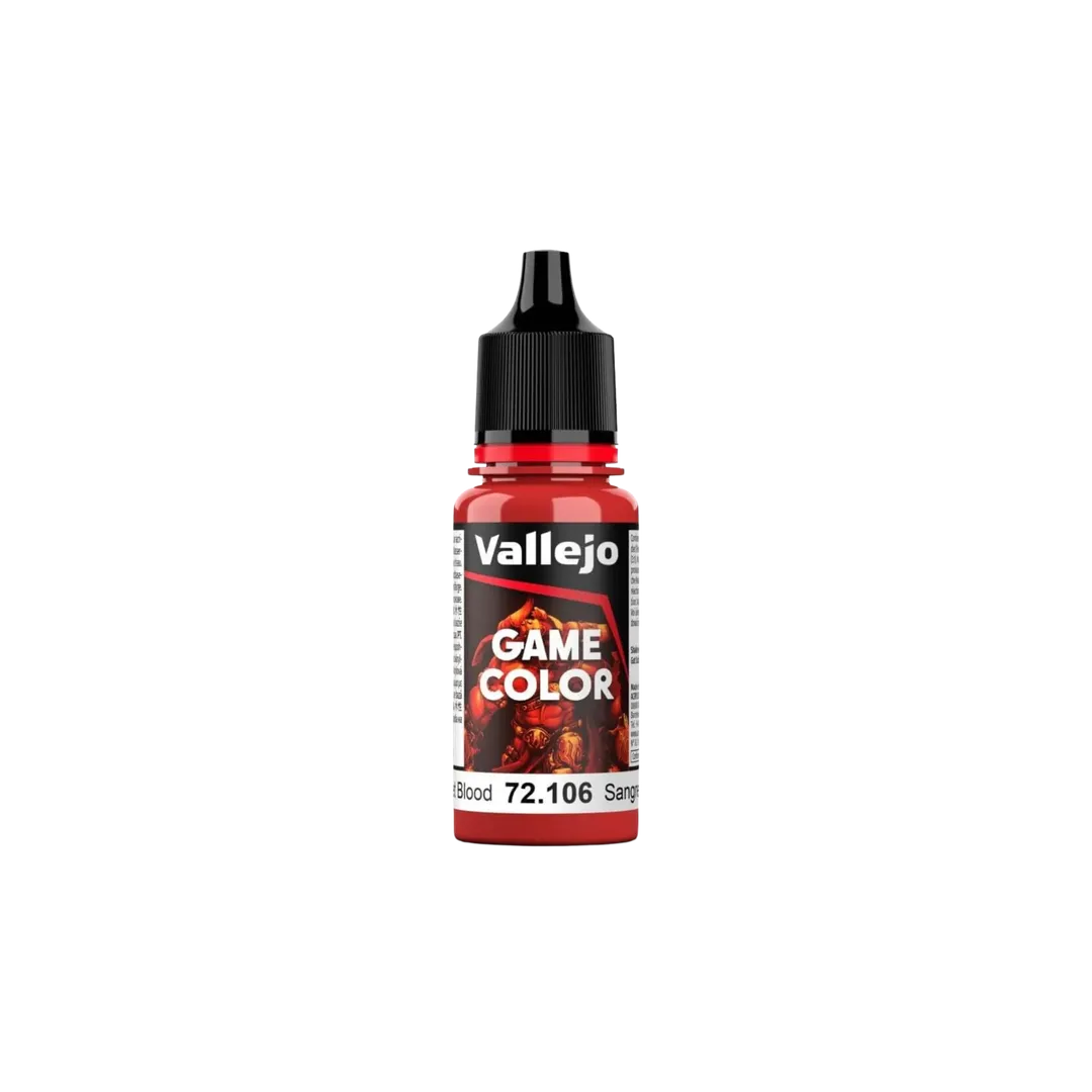 Vallejo Game Color 020 Scarlett Blood-Vallejo-Radaddel