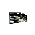 Vallejo Black and White Set (70151) - 8 Farben-Vallejo-Radaddel