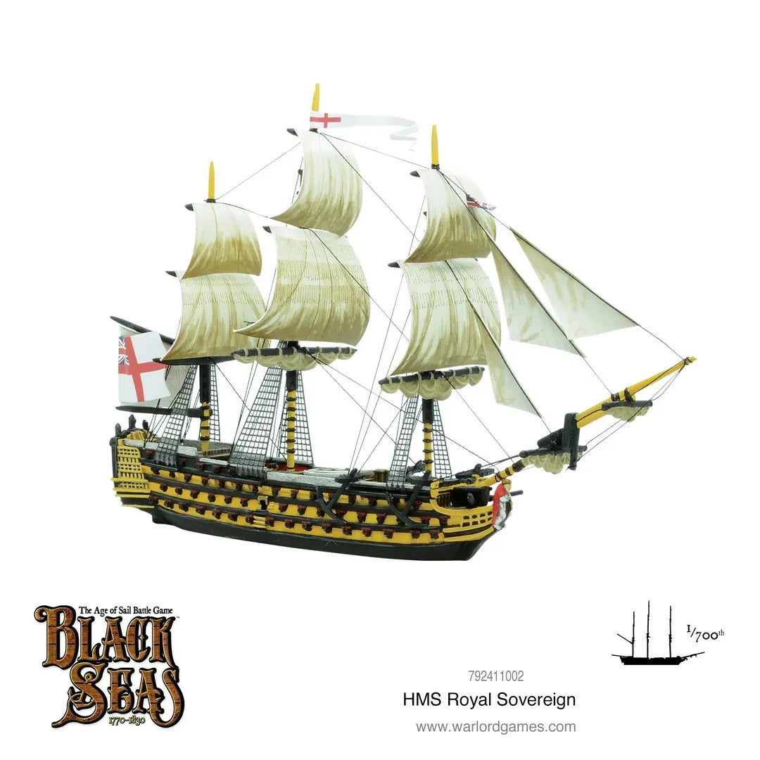 HMS Royal Souvereign-Warlord Games-Radaddel