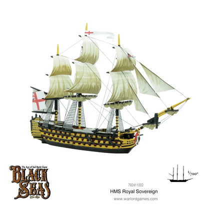 HMS Royal Souvereign-Warlord Games-Radaddel