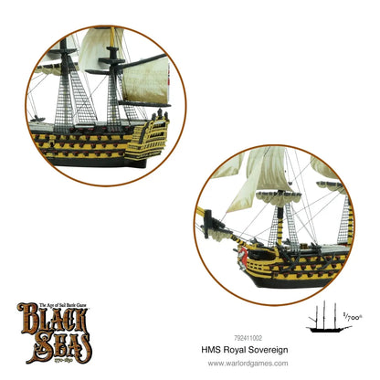 HMS Royal Souvereign-Warlord Games-Radaddel