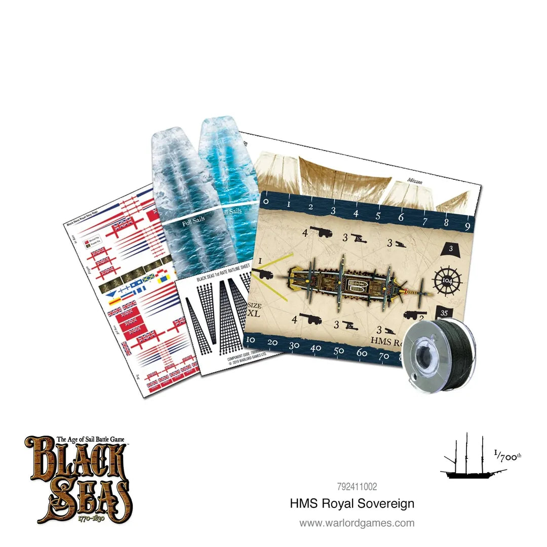 HMS Royal Souvereign-Warlord Games-Radaddel