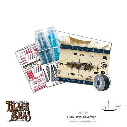 HMS Royal Souvereign-Warlord Games-Radaddel
