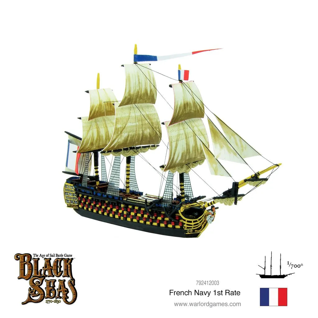 French Navy 1st Rate-Warlord Games-Radaddel