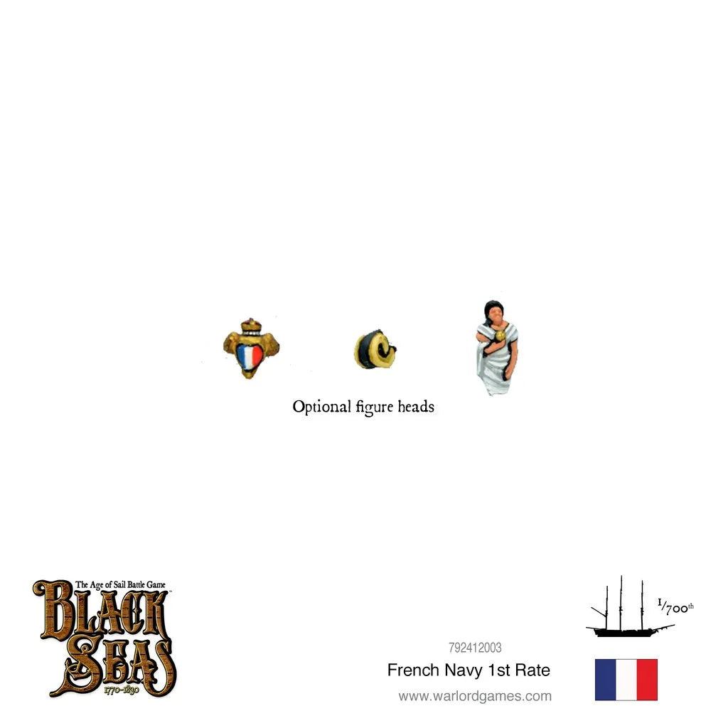 French Navy 1st Rate-Warlord Games-Radaddel