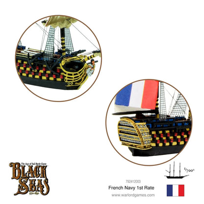 French Navy 1st Rate-Warlord Games-Radaddel