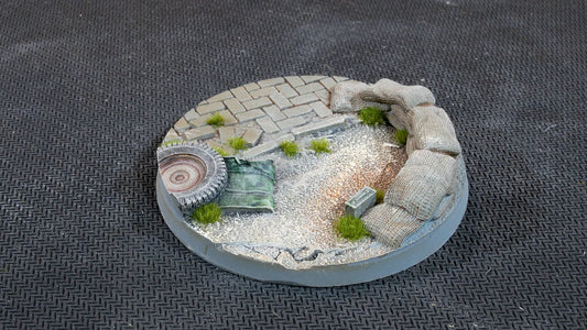 Round Urban Warfare Bases 60mm (x2)-Gamers Grass-Radaddel