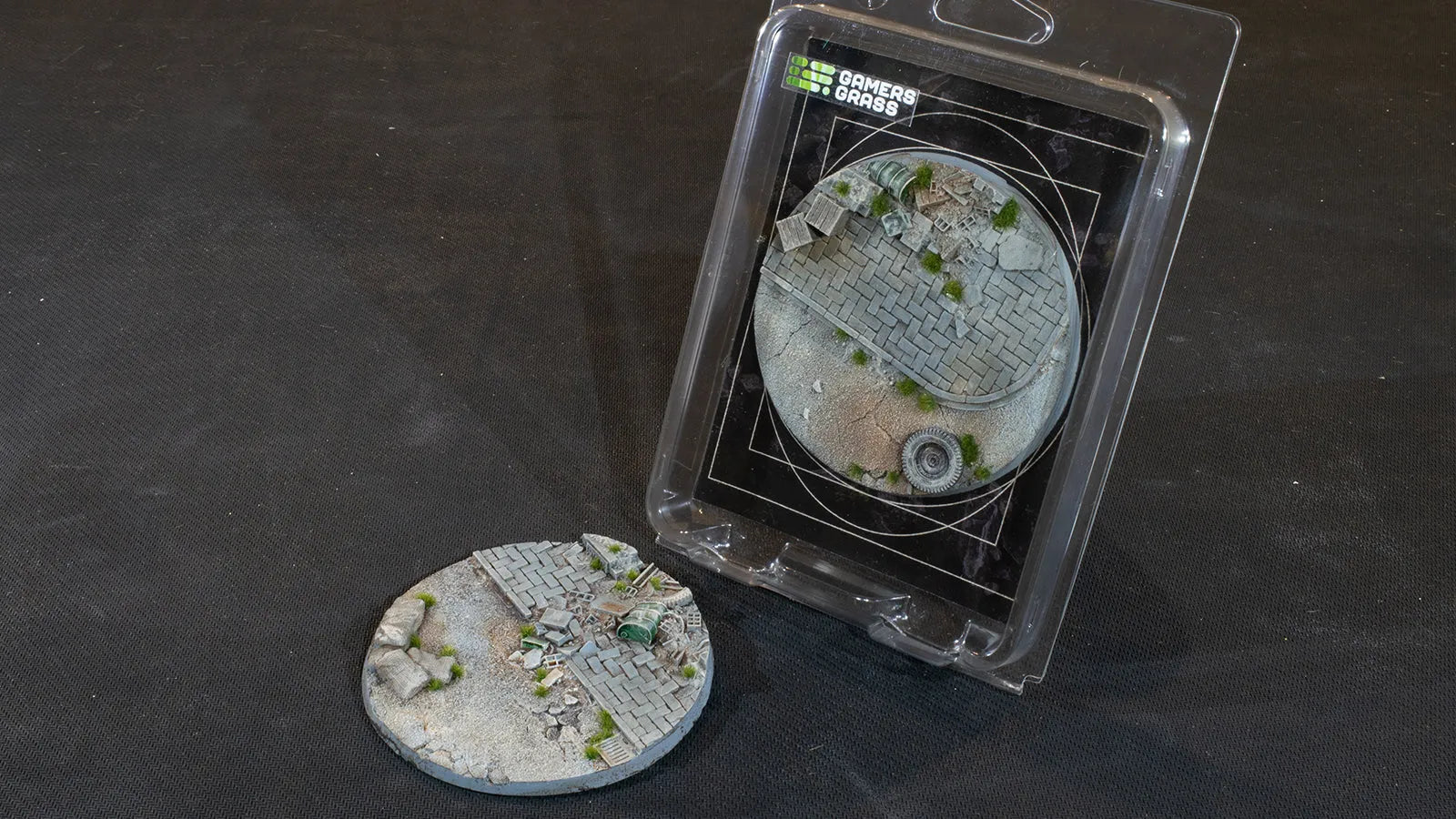 Round Urban Warfare Bases 100mm (x1)-Gamers Grass-Radaddel